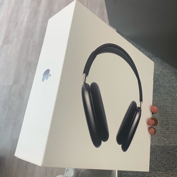 Airpod max Midnight Over-Ear Headphones - Picture 1 of 4